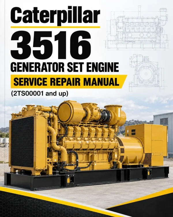 Caterpillar CAT 3516 Generator Set Engine Service Repair Manual (2TS00001 and up) Caterpillar CAT 3516 Generator Set Engine Service Repair Manual (2TS00001 and up)