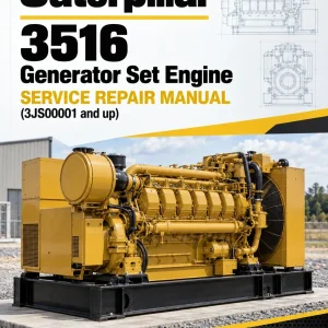 Caterpillar CAT 3516 Generator Set Engine Service Repair Manual (3JS00001 and up)