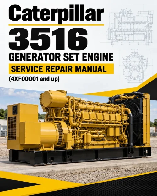 Caterpillar CAT 3516 Generator Set Engine Service Repair Manual (4XF00001 and up) Caterpillar CAT 3516 Generator Set Engine Service Repair Manual (4XF00001 and up)