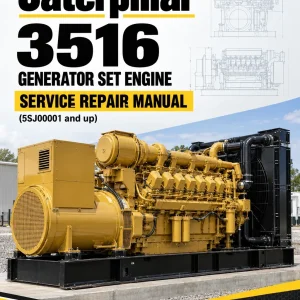Caterpillar CAT 3516 Generator Set Engine Service Repair Manual (5SJ00001 and up) Caterpillar CAT 3516 Generator Set Engine Service Repair Manual (5SJ00001 and up)