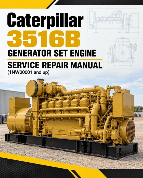 Caterpillar CAT 3516B Generator Set Engine Service Repair Manual (1NW00001 and up) Caterpillar CAT 3516B Generator Set Engine Service Repair Manual (1NW00001 and up)