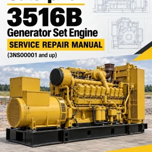 Caterpillar CAT 3516B Generator Set Engine Service Repair Manual (3NS00001 and up) Caterpillar CAT 3516B Generator Set Engine Service Repair Manual (3NS00001 and up)