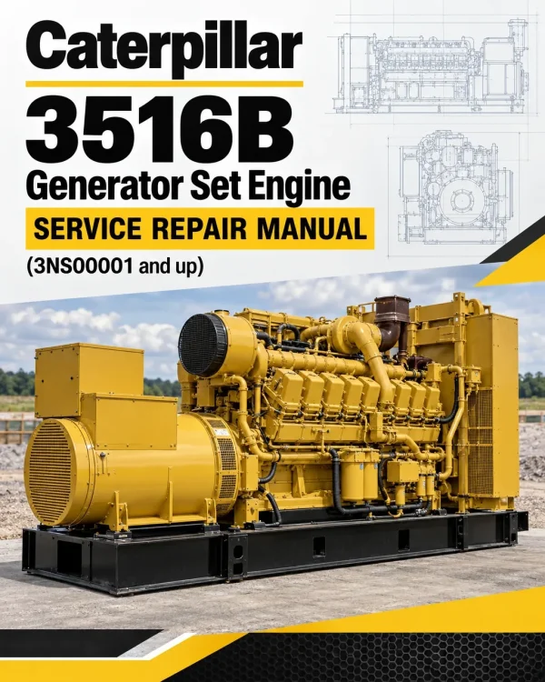 Caterpillar CAT 3516B Generator Set Engine Service Repair Manual (3NS00001 and up) Caterpillar CAT 3516B Generator Set Engine Service Repair Manual (3NS00001 and up)