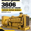 Caterpillar CAT 3606 Generator Set Engine Service Repair Manual (8RB00001 and up)