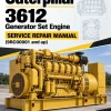 Caterpillar CAT 3612 Generator Set Engine Service Repair Manual (9RC00001 and up)