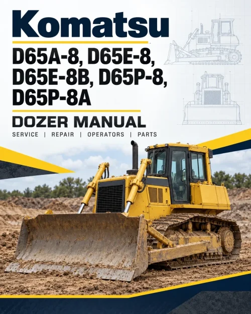 Komatsu D65A-8, D65E-8, D65E-8B, D65P-8, D65P-8A Dozer Manual Komatsu D65A-8, D65E-8, D65E-8B, D65P-8, D65P-8A Dozer Manual