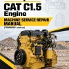 Caterpillar CAT C1.5 Engine Machine Service Repair Manual (TGM00001 and up)
