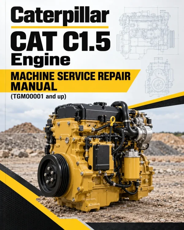 Caterpillar CAT C1.5 Engine Machine Service Repair Manual (TGM00001 and up)