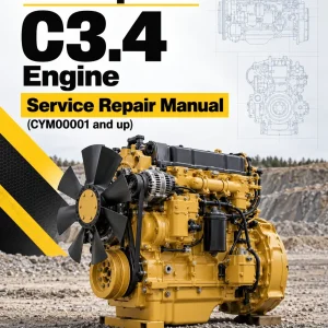 Caterpillar CAT C3.4 Engine Machine Service Repair Manual (CYM00001 and up) Caterpillar CAT C3.4 Engine Machine Service Repair Manual (CYM00001 and up)