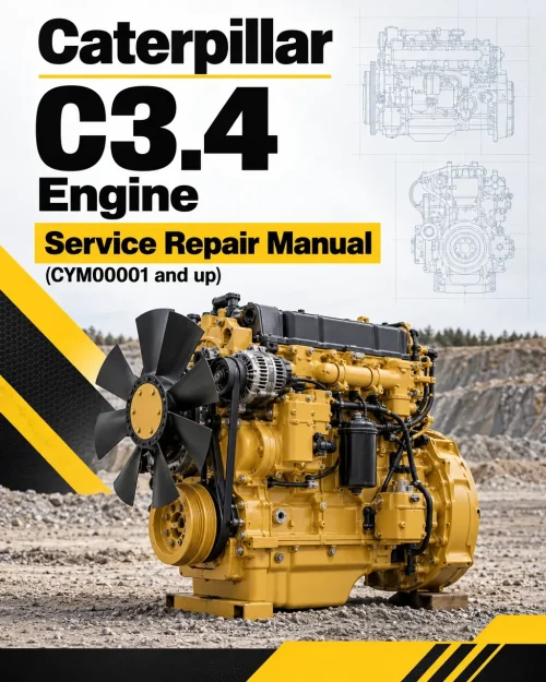 Caterpillar CAT C3.4 Engine Machine Service Repair Manual (CYM00001 and up) Caterpillar CAT C3.4 Engine Machine Service Repair Manual (CYM00001 and up)