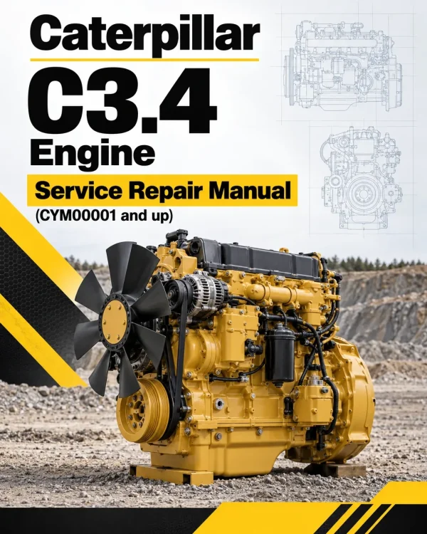 Caterpillar CAT C3.4 Engine Machine Service Repair Manual (CYM00001 and up) Caterpillar CAT C3.4 Engine Machine Service Repair Manual (CYM00001 and up)