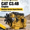 Caterpillar CAT C3.4B Engine Machine Service Repair Manual (CJ400001 and up)