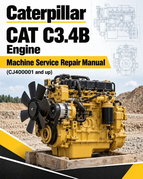 Caterpillar CAT C3.4B Engine Machine Service Repair Manual (CJ400001 and up) Caterpillar CAT C3.4B Engine Machine Service Repair Manual (CJ400001 and up)