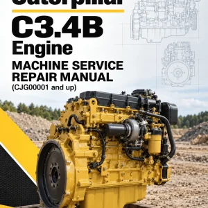 Caterpillar CAT C3.4B Engine Machine Service Repair Manual (CJG00001 and up) Caterpillar CAT C3.4B Engine Machine Service Repair Manual (CJG00001 and up)
