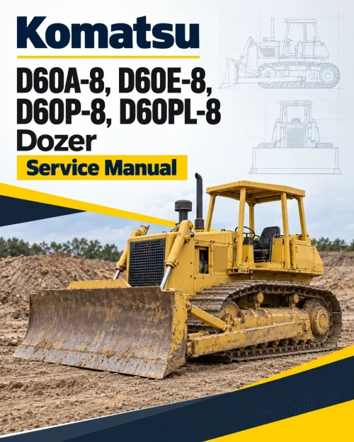 Komatsu D60A-8, D60E-8, D60P-8, D60PL-8 Dozer Service Manual Komatsu D60A-8, D60E-8, D60P-8, D60PL-8 Dozer Service Manual