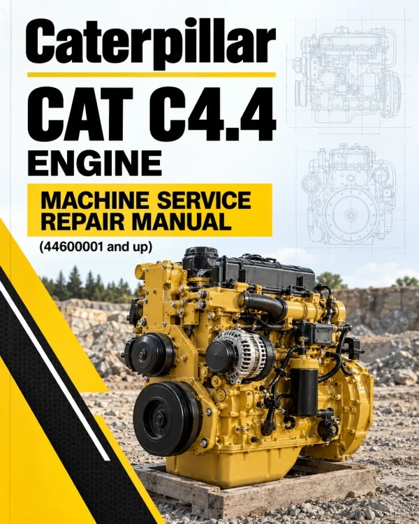 Caterpillar CAT C4.4 Engine Machine Service Repair Manual (44600001 and up) Caterpillar CAT C4.4 Engine Machine Service Repair Manual (44600001 and up)
