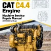 Caterpillar CAT C4.4 Engine Machine Service Repair Manual (W2300001 and up)