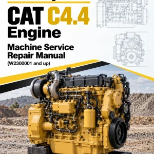 Caterpillar CAT C4.4 Engine Machine Service Repair Manual (W2300001 and up) Caterpillar CAT C4.4 Engine Machine Service Repair Manual (W2300001 and up)