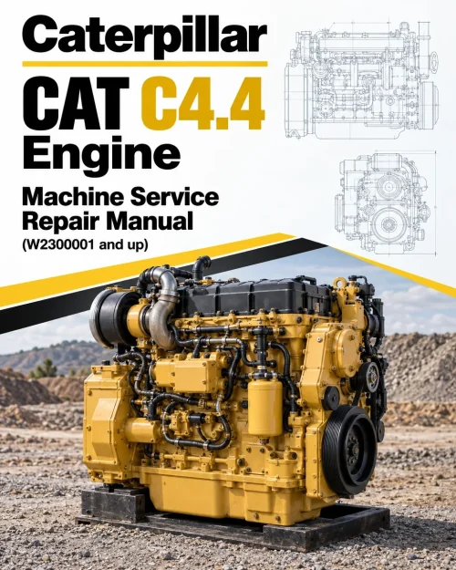 Caterpillar CAT C4.4 Engine Machine Service Repair Manual (W2300001 and up) Caterpillar CAT C4.4 Engine Machine Service Repair Manual (W2300001 and up)