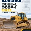 Komatsu D68E-1, D68P-1 Dozer Service Manual Komatsu D68E-1, D68P-1 Dozer Service Manual