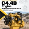Caterpillar CAT C4.4B Engine Machine Service Repair Manual (C7N00001 and up)