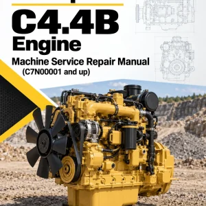 Caterpillar CAT C4.4B Engine Machine Service Repair Manual (C7N00001 and up)