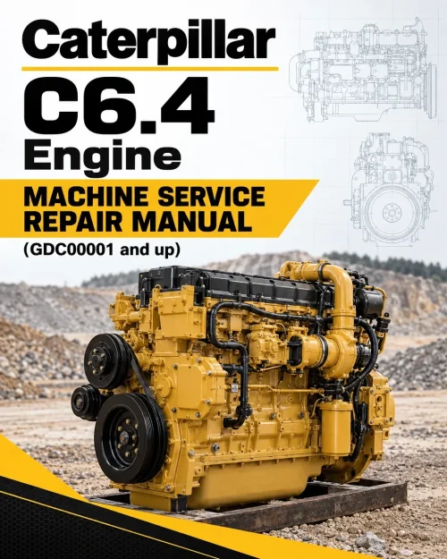 Caterpillar CAT C6.4 Engine Machine Service Repair Manual (GDC00001 and up) Caterpillar CAT C6.4 Engine Machine Service Repair Manual (GDC00001 and up)