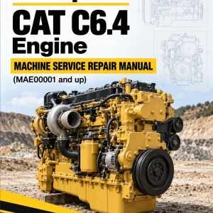 Caterpillar CAT C6.4 Engine Machine Service Repair Manual (MAE00001 and up)