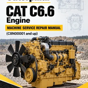 Caterpillar CAT C6.6 Engine Machine Service Repair Manual (C8N00001 and up)