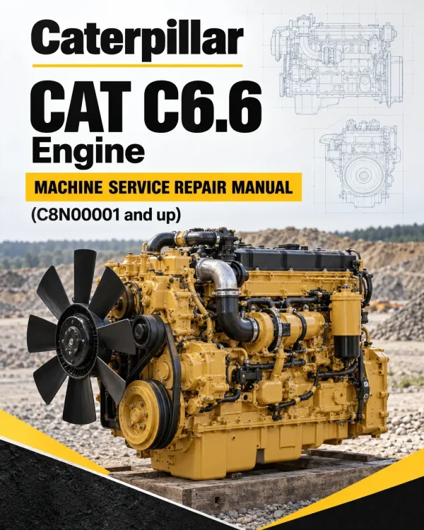 Caterpillar CAT C6.6 Engine Machine Service Repair Manual (C8N00001 and up) Caterpillar CAT C6.6 Engine Machine Service Repair Manual (C8N00001 and up)