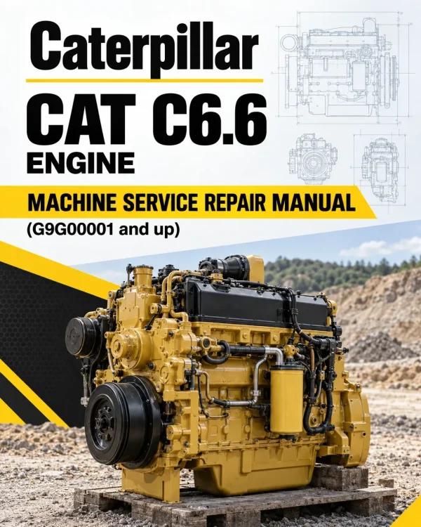 Caterpillar CAT C6.6 Engine Machine Service Repair Manual (G9G00001 and up) Caterpillar CAT C6.6 Engine Machine Service Repair Manual (G9G00001 and up)