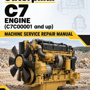 Caterpillar CAT C7 Engine Machine Service Repair Manual (C7C00001 and up)
