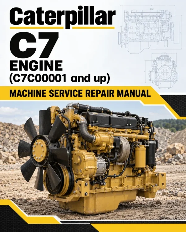 Caterpillar CAT C7 Engine Machine Service Repair Manual (C7C00001 and up) Caterpillar CAT C7 Engine Machine Service Repair Manual (C7C00001 and up)
