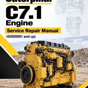 Caterpillar CAT C7.1 Engine Machine Service Repair Manual (45000001 and up)