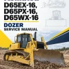 Komatsu D65EX-16, D65PX-16, D65WX-16 Dozer Service Manual Komatsu D65EX-16, D65PX-16, D65WX-16 Dozer Service Manual