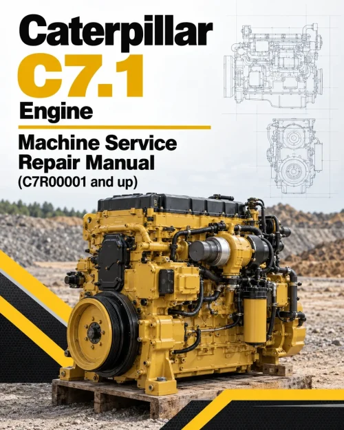 Caterpillar CAT C7.1 Engine Machine Service Repair Manual (C7R00001 and up) Caterpillar CAT C7.1 Engine Machine Service Repair Manual (C7R00001 and up)