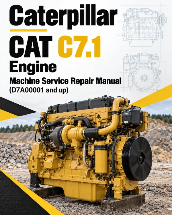 Caterpillar CAT C7.1 Engine Machine Service Repair Manual (D7A00001 and up) Caterpillar CAT C7.1 Engine Machine Service Repair Manual (D7A00001 and up)