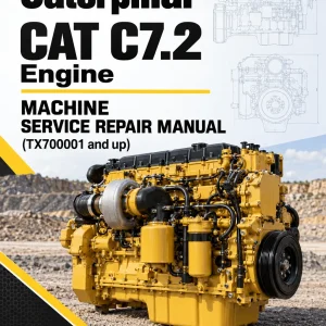 Caterpillar CAT C7.2 Engine Machine Service Repair Manual (TX700001 and up)