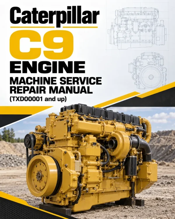 Caterpillar CAT C9 Engine Machine Service Repair Manual (TXD00001 and up) Caterpillar CAT C9 Engine Machine Service Repair Manual (TXD00001 and up)