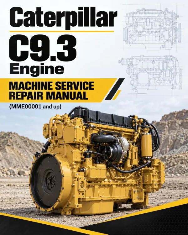 Caterpillar CAT C9.3 Engine Machine Service Repair Manual (MME00001 and up) Caterpillar CAT C9.3 Engine Machine Service Repair Manual (MME00001 and up)