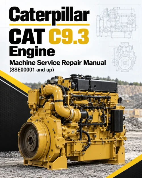 Caterpillar CAT C9.3 Engine Machine Service Repair Manual (SSE00001 and up)