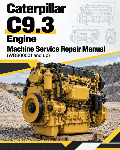 Caterpillar CAT C9.3 Engine Machine Service Repair Manual (WDB00001 and up) Caterpillar CAT C9.3 Engine Machine Service Repair Manual (WDB00001 and up)