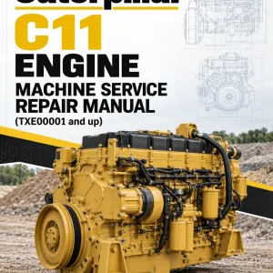 Caterpillar CAT C11 Engine Machine Service Repair Manual (TXE00001 and up) Caterpillar CAT C11 Engine Machine Service Repair Manual (TXE00001 and up)