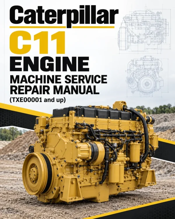 Caterpillar CAT C11 Engine Machine Service Repair Manual (TXE00001 and up) Caterpillar CAT C11 Engine Machine Service Repair Manual (TXE00001 and up)