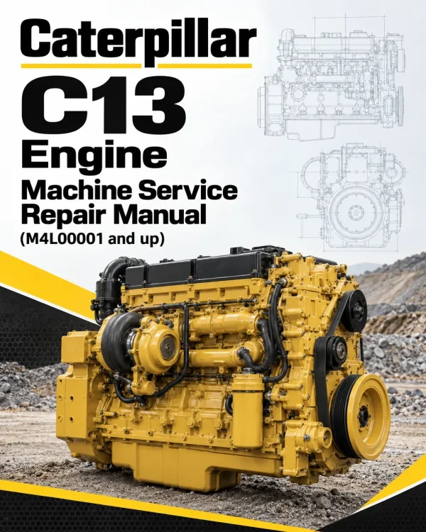 Caterpillar CAT C13 Engine Machine Service Repair Manual (M4L00001 and up) Caterpillar CAT C13 Engine Machine Service Repair Manual (M4L00001 and up)