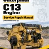 Caterpillar CAT C13 Engine Machine Service Repair Manual (MHX00001 and up)