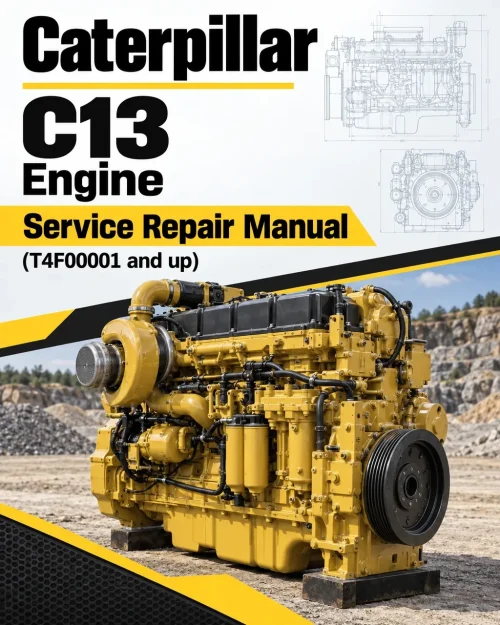 Caterpillar CAT C13 Engine Machine Service Repair Manual (T4F00001 and up) Caterpillar CAT C13 Engine Machine Service Repair Manual (T4F00001 and up)