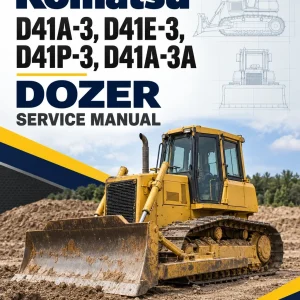 Komatsu D41A-3, D41E-3, D41P-3, D41A-3A Dozer Service Manual Komatsu D41A-3, D41E-3, D41P-3, D41A-3A Dozer Service Manual