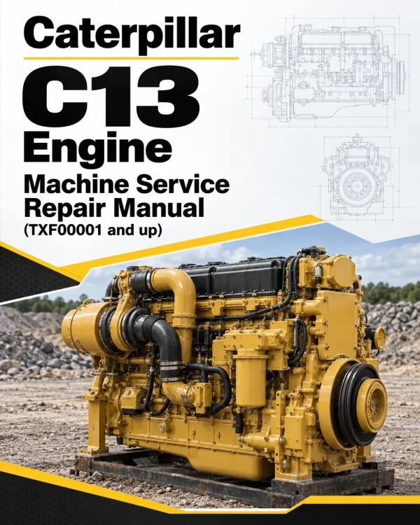 Caterpillar CAT C13 Engine Machine Service Repair Manual (TXF00001 and up) Caterpillar CAT C13 Engine Machine Service Repair Manual (TXF00001 and up)