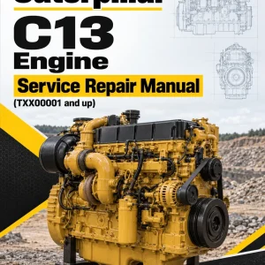 Caterpillar CAT C13 Engine Machine Service Repair Manual (TXX00001 and up) Caterpillar CAT C13 Engine Machine Service Repair Manual (TXX00001 and up)